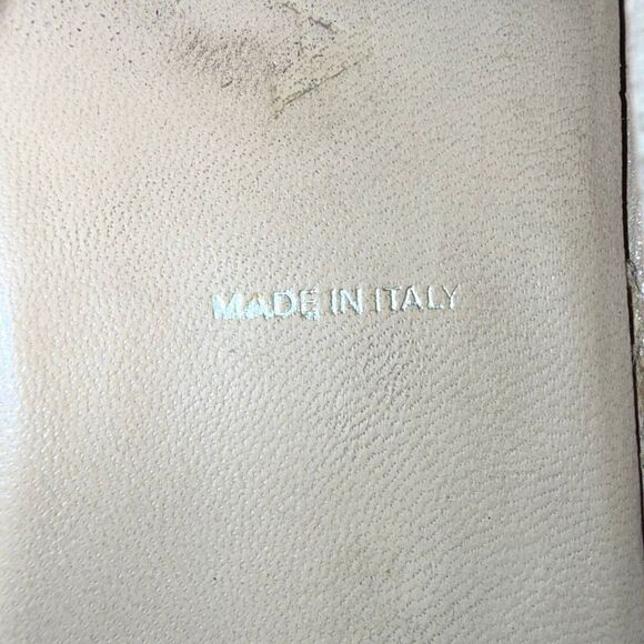 Prada GUC Frasurbane Suede Leather Moccosin Loafers Flats Classic Luxury Beige - Picture 10 of 11